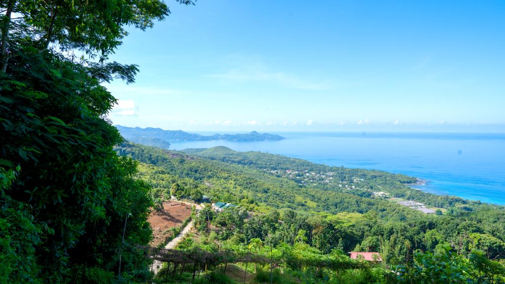 View from the plateau in the Vallée des Fruits View from the plateau in the Vallée des Fruits