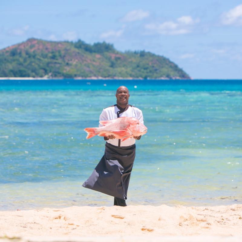 Lebensmittel auf den Seychellen