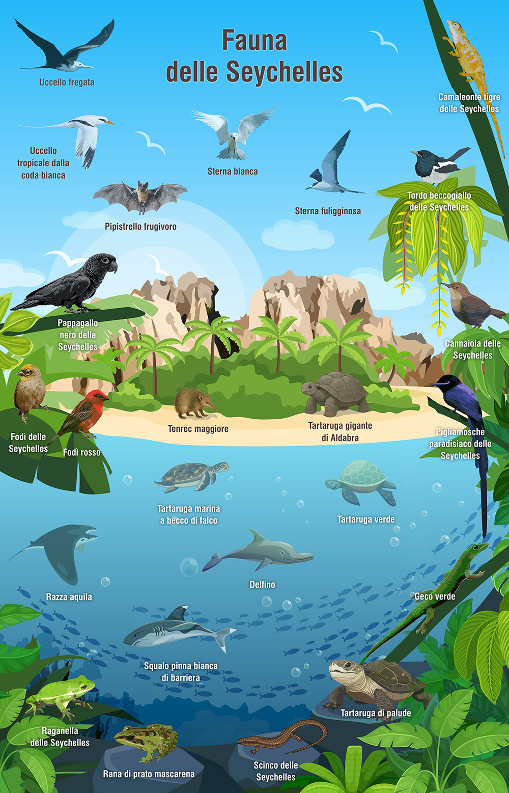 Fauna delle Seychelles