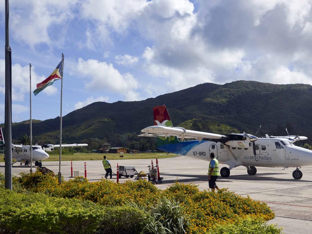 Inlandsflug mit Air Seychelles