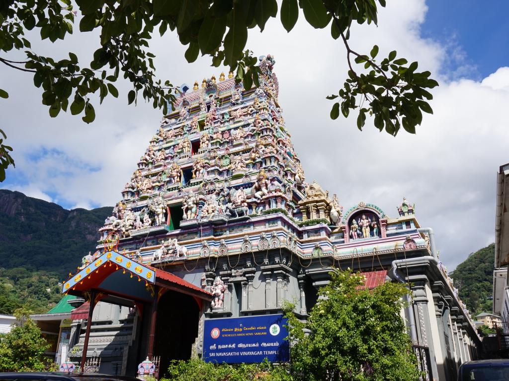 Mahé, Hindutempel in Victoria