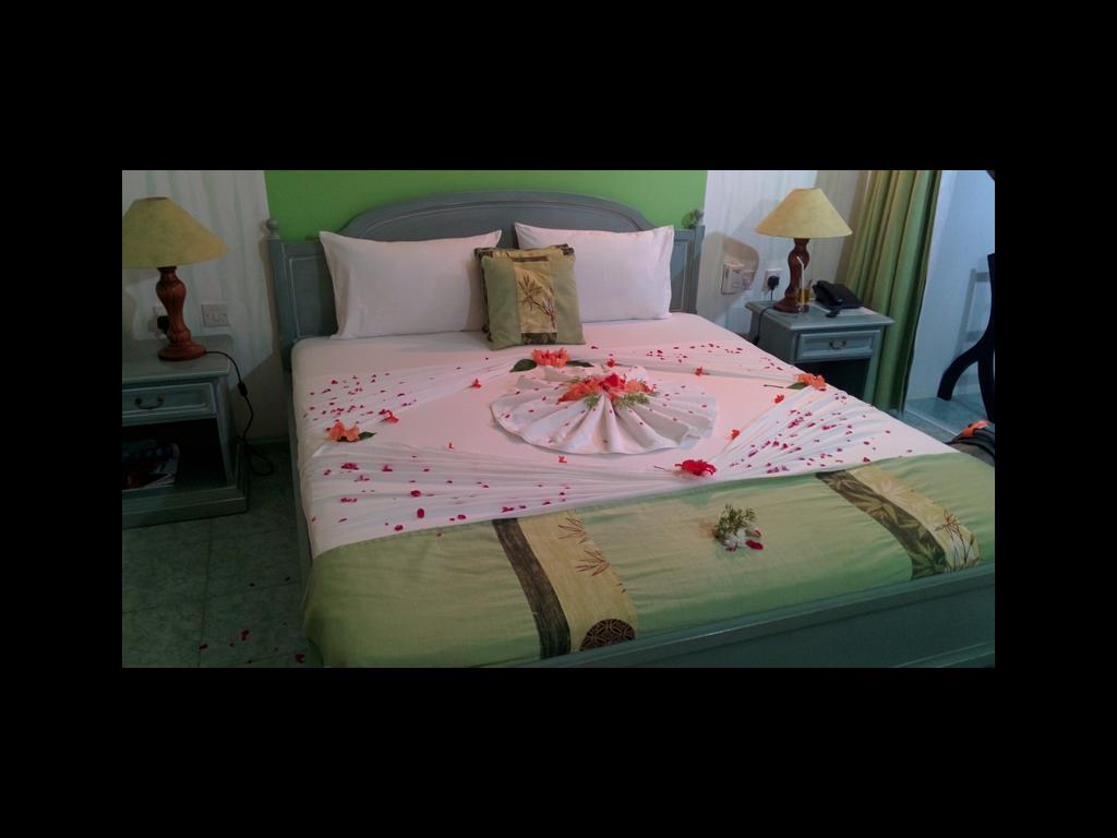 Hotelzimmer auf Praslin Hotelzimmer auf Praslin