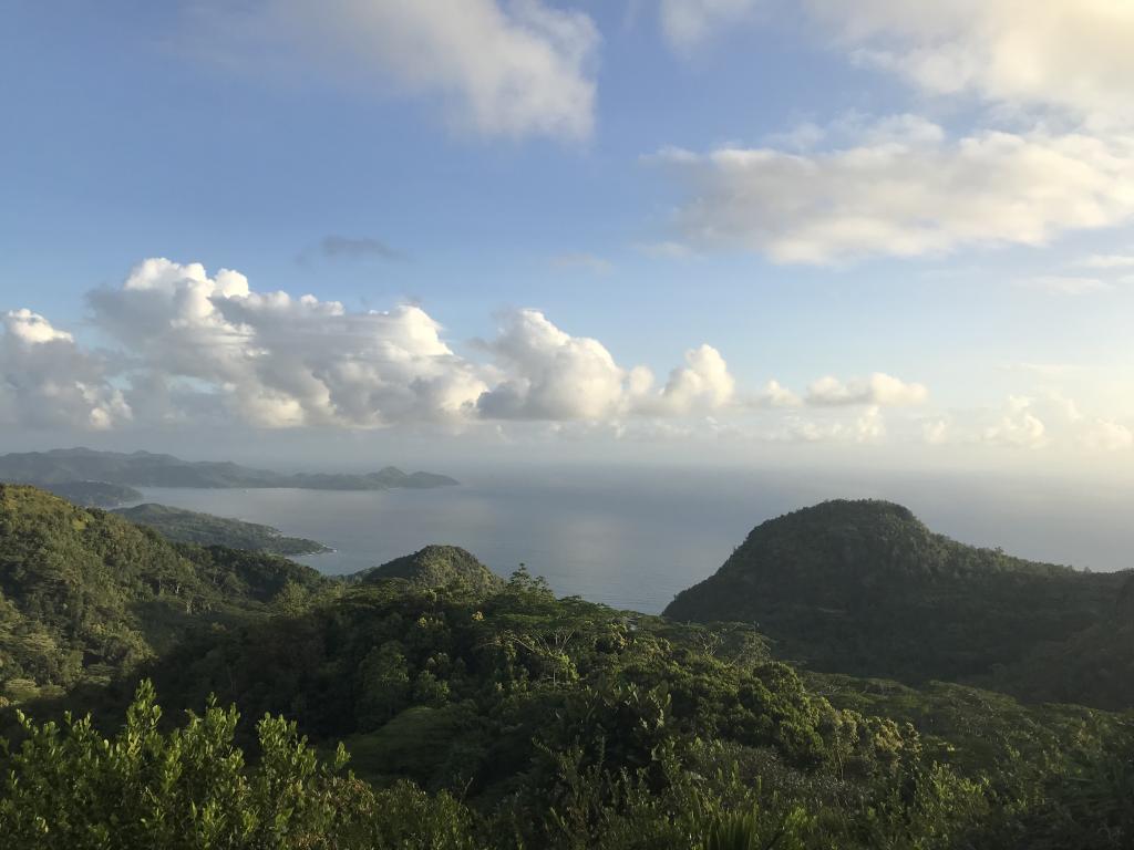 Ausblick von der Old Mission Lodge