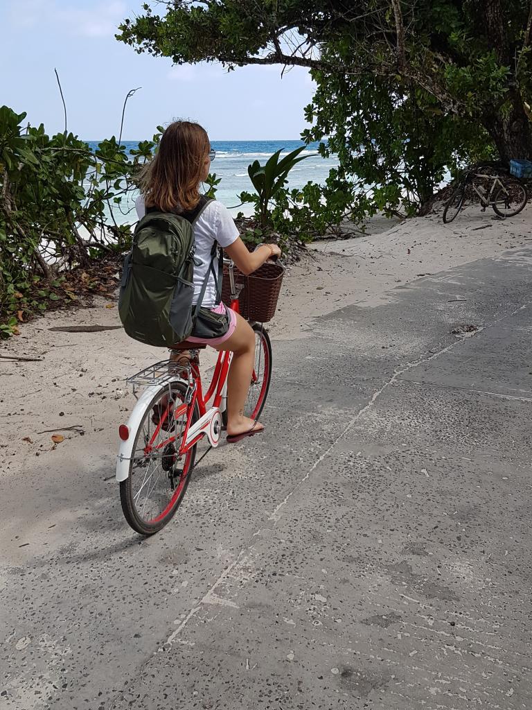 Radeln auf La Digue