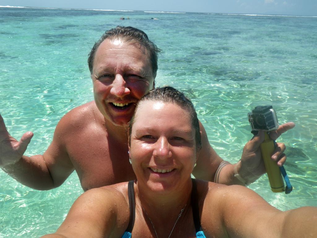 Baden an der Anse Source d'Argent