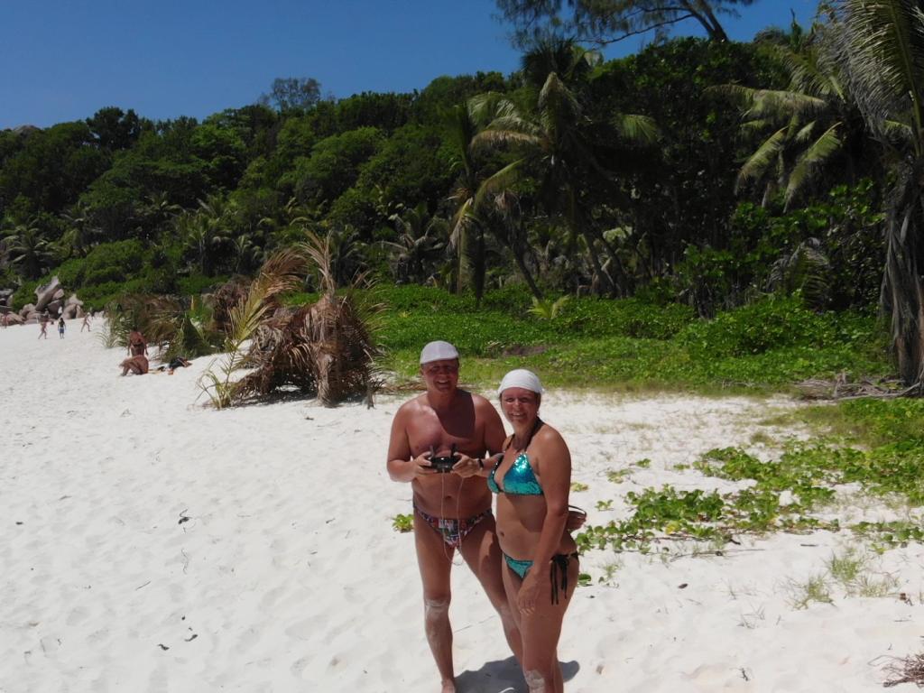 Drohnenflug über die Petite Anse