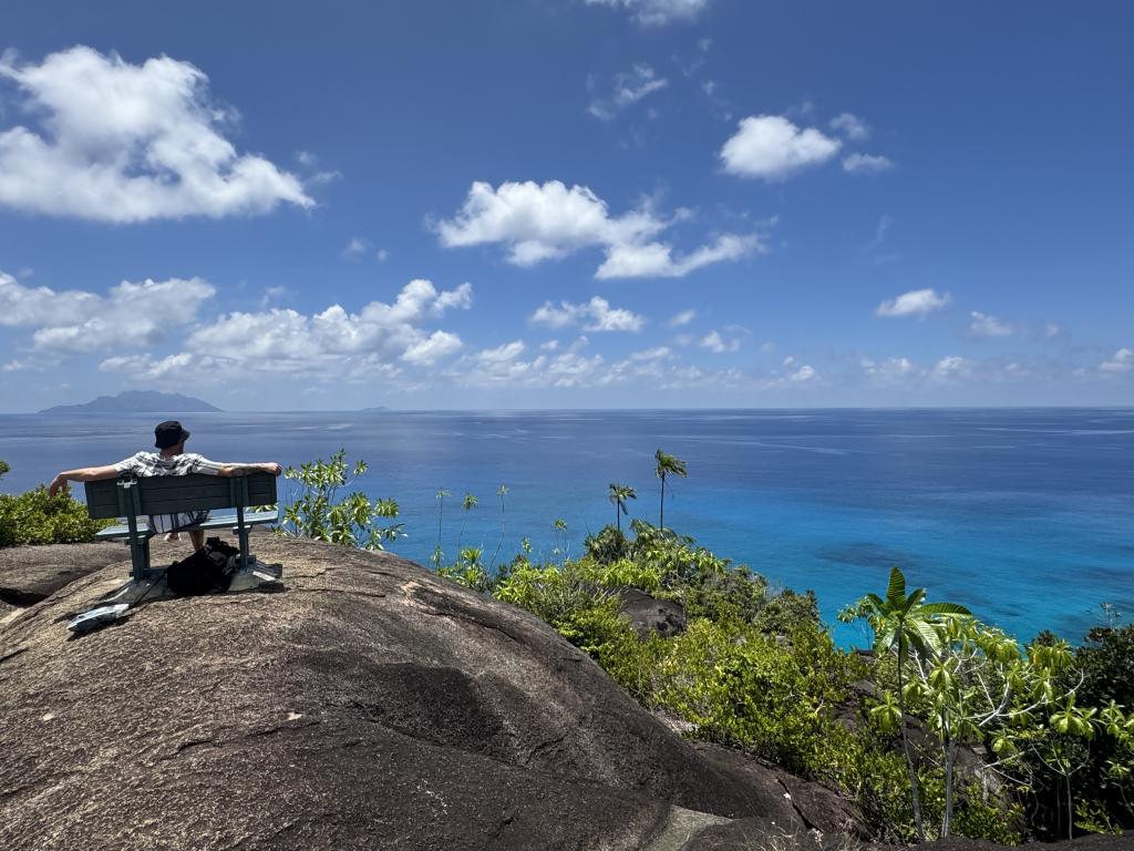 Wanderung zum Anse Major /Ausblick auf dem Viewpoint