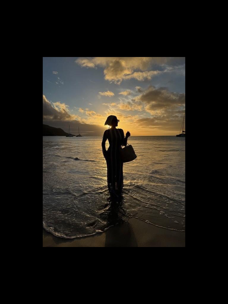 Sonnenuntergang auf Mahé