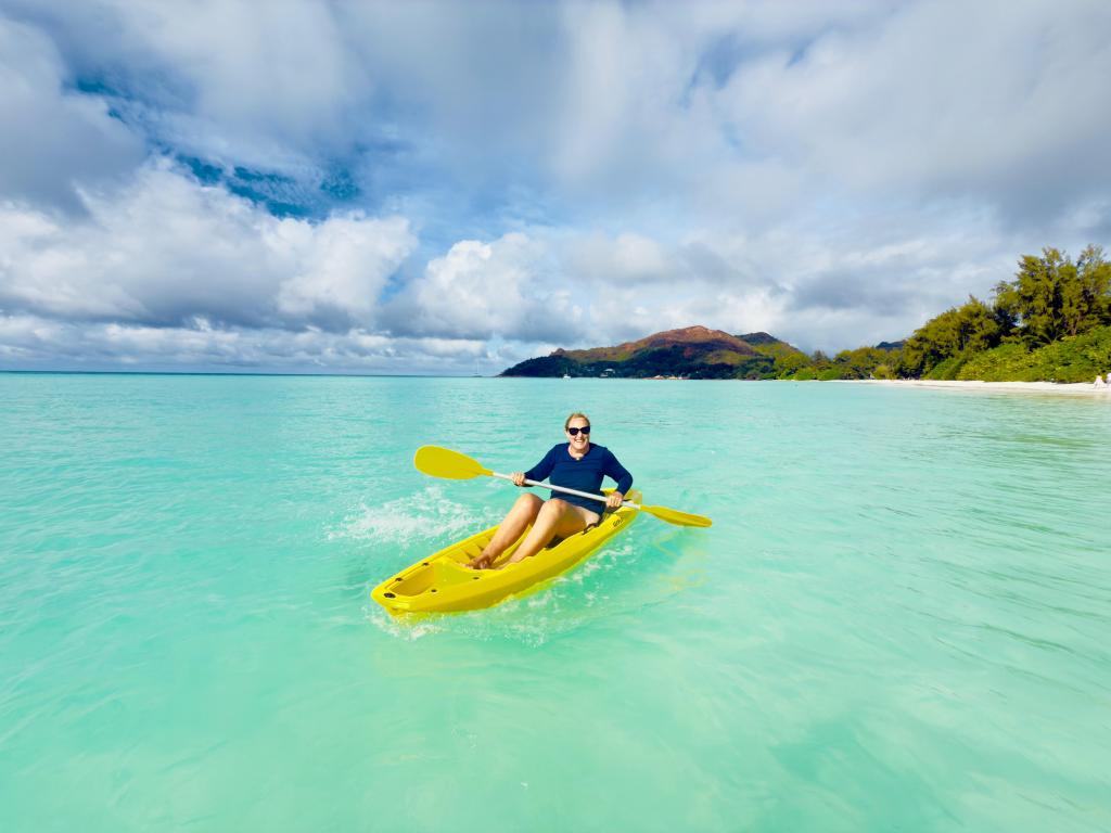 Kayaktour auf Praslin