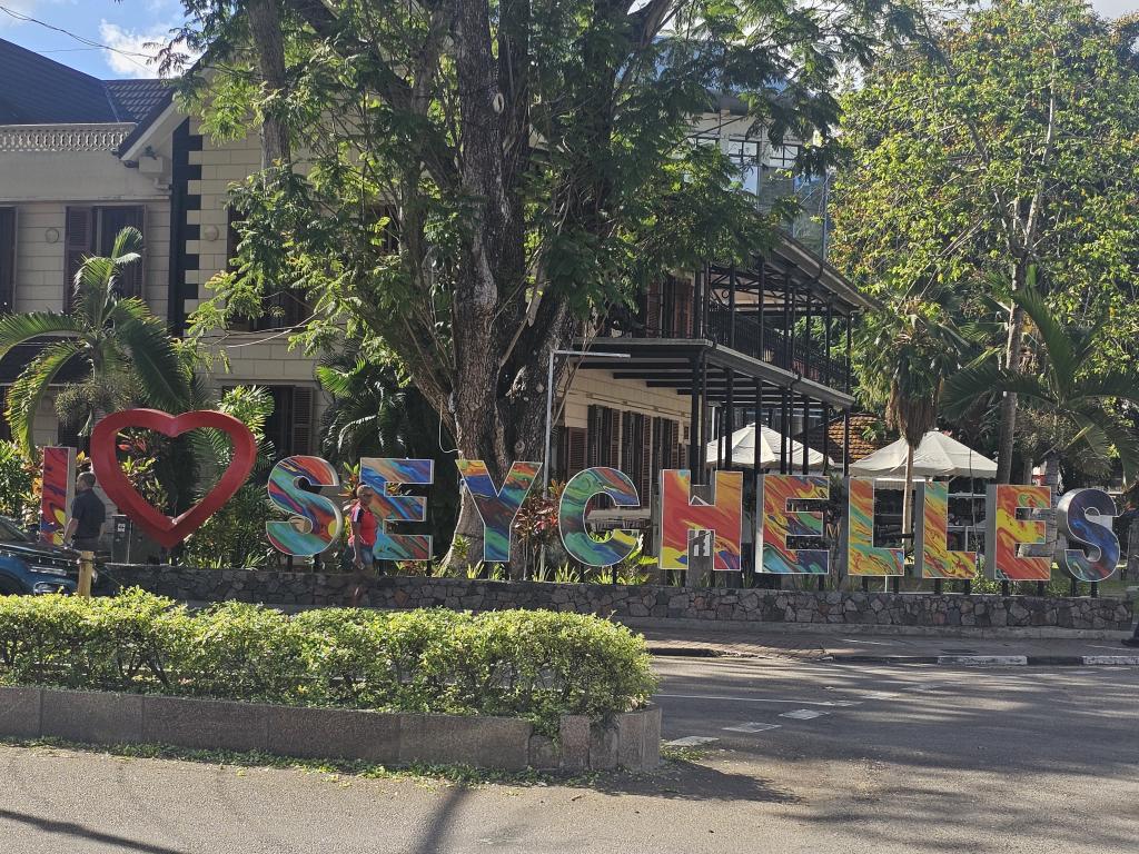 Schriftzug in Victoria