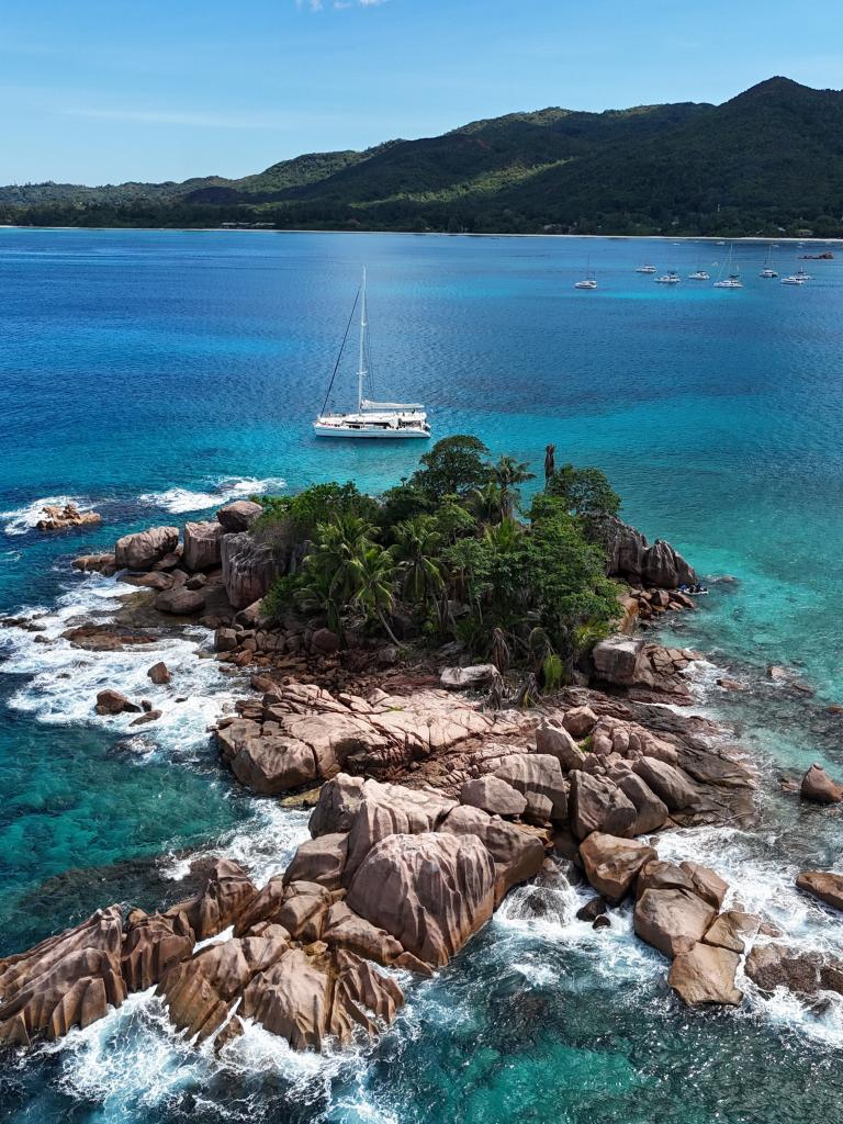 Katamaran – Aufnahme aus der Luft