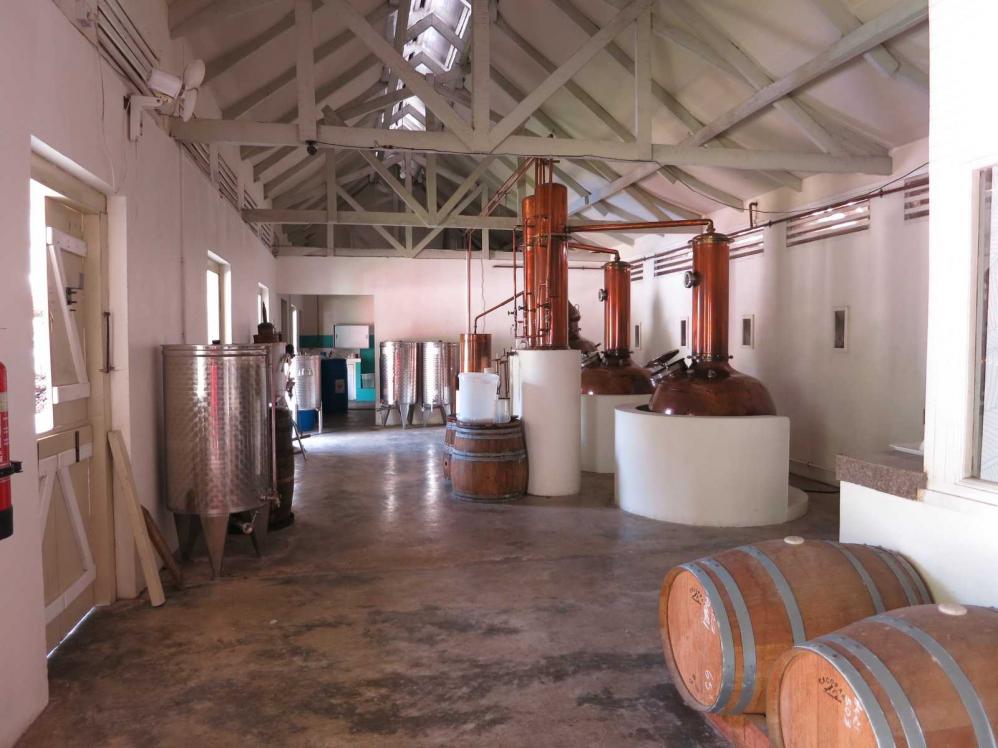 Takamaka rum production