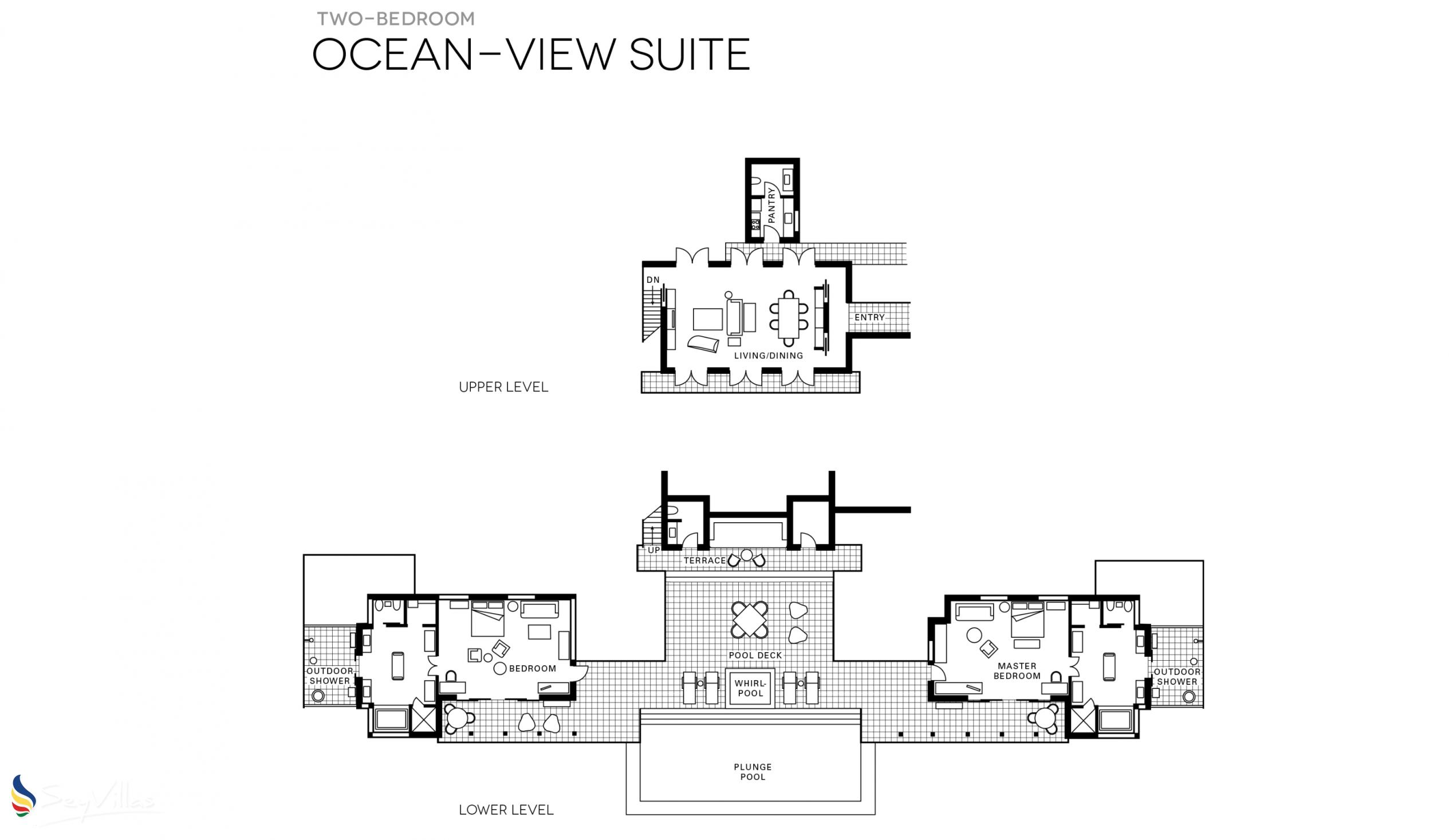 Foto 106: Four Seasons Resort - 2-Bedroom Ocean View Suite - Mahé (Seychellen)