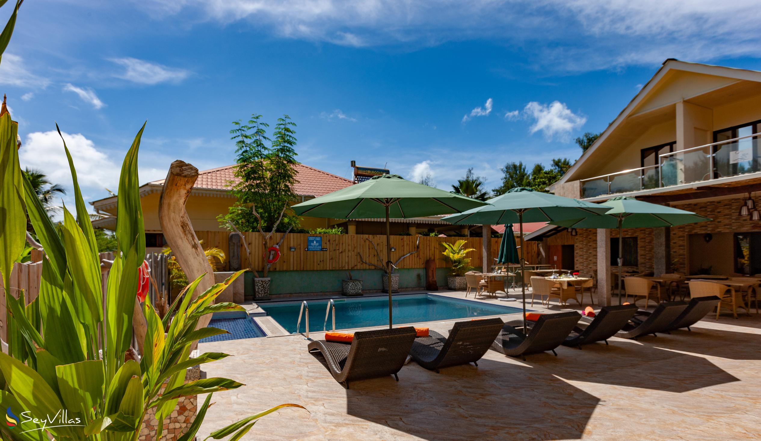 Foto 5: Chez Bea Villa - Aussenbereich - Praslin (Seychellen)