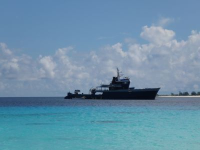 Silhouette Aldabra Expeditions MV Maya's Dugong