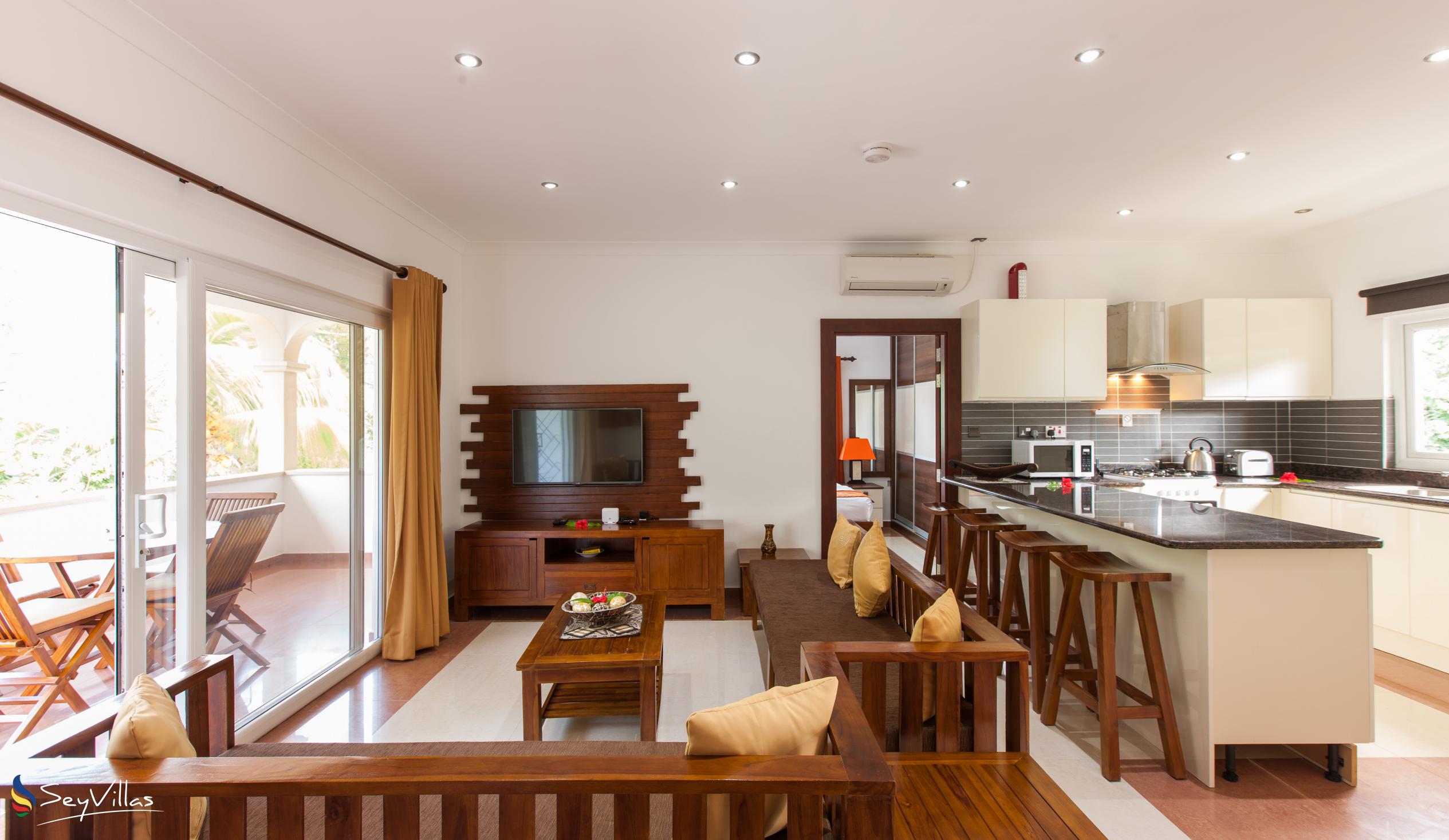 Foto 13: YASAD Luxury Beach Residence - Appartement mit 3 Schlafzimmern - Praslin (Seychellen)