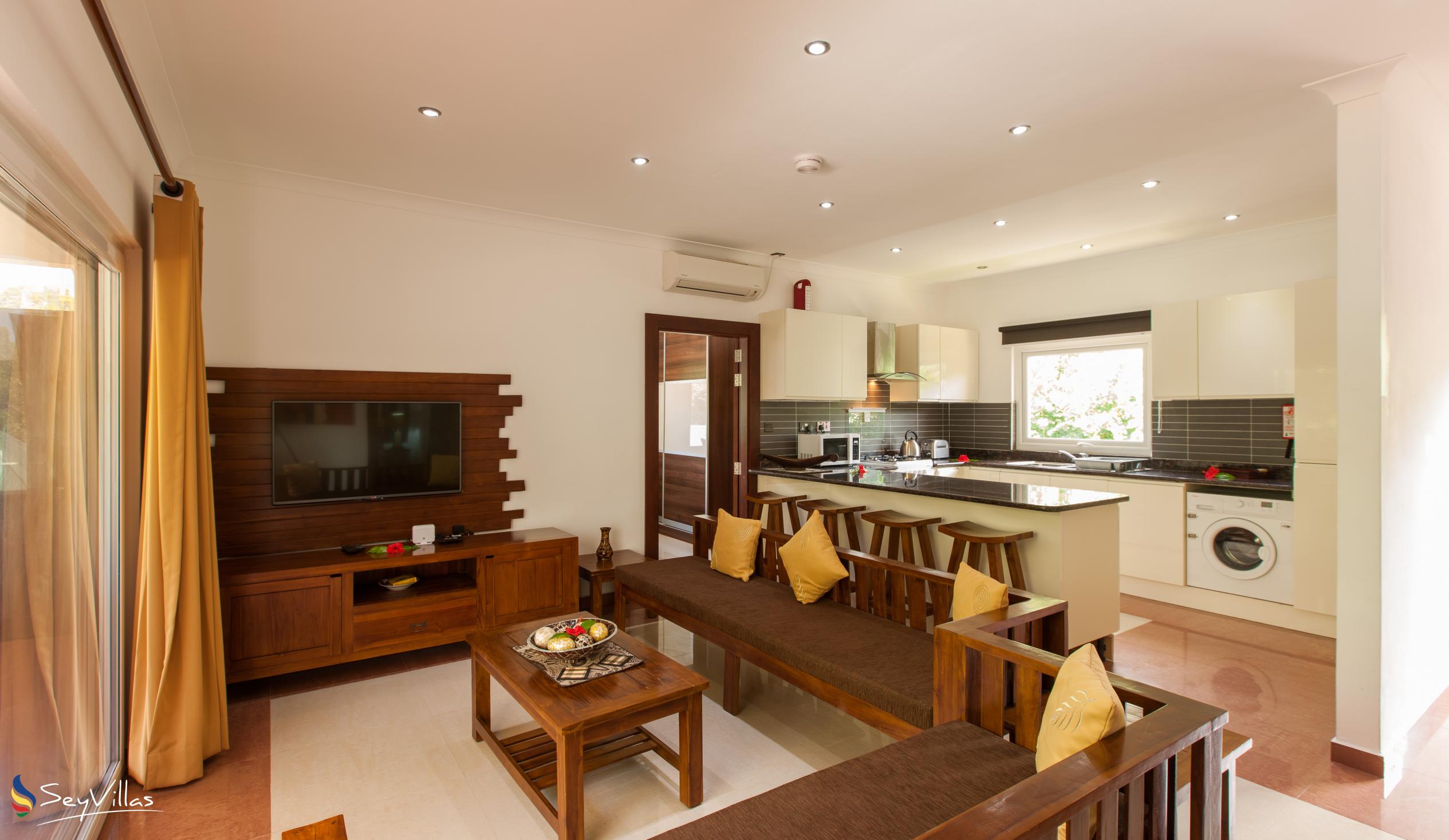 Foto 7: YASAD Luxury Beach Residence - Appartement mit 3 Schlafzimmern - Praslin (Seychellen)