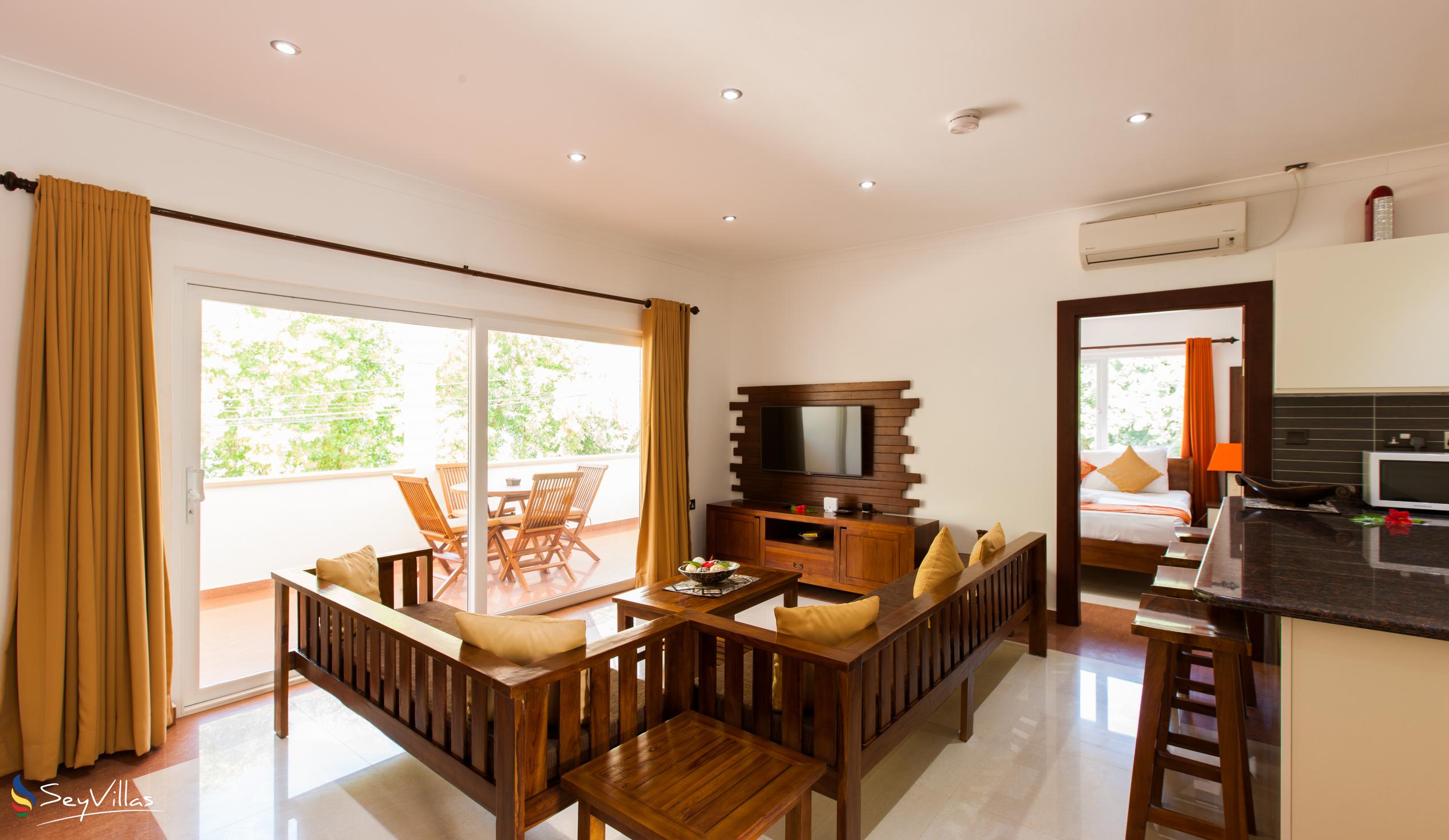 Foto 12: YASAD Luxury Beach Residence - Appartement mit 3 Schlafzimmern - Praslin (Seychellen)