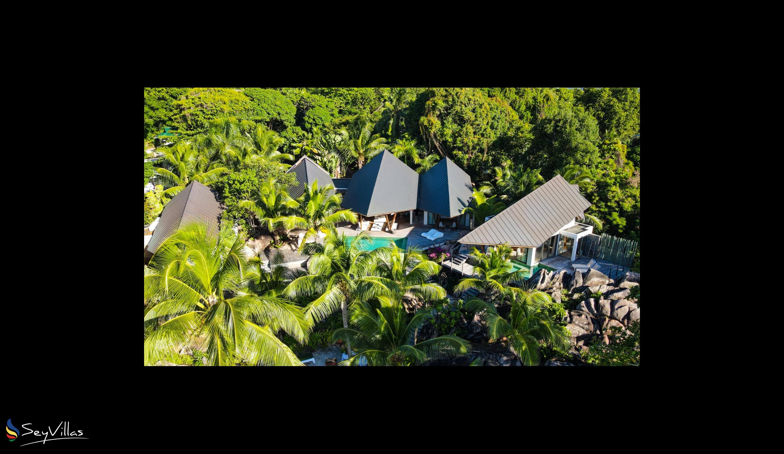 Foto 2: Villa Deckenia - Aussenbereich - Praslin (Seychellen)