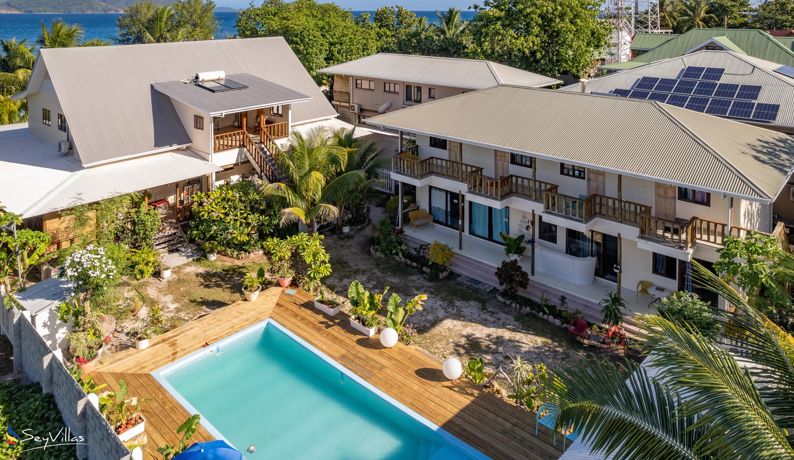 Foto 1: Hyde-Tide Guesthouse - Aussenbereich - La Digue (Seychellen)