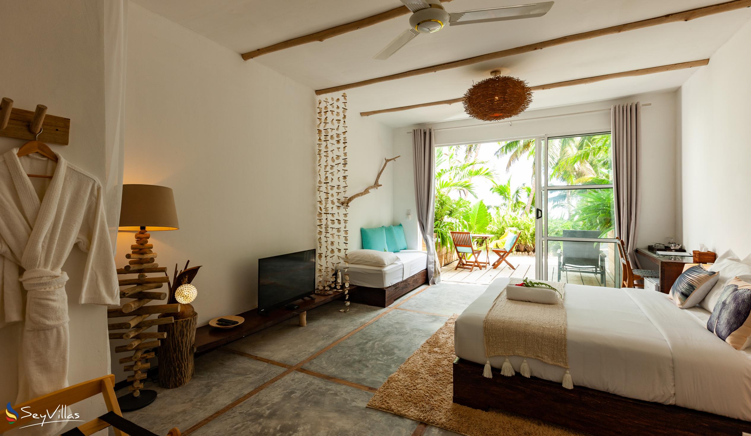 Foto 129: Bliss Hotel Praslin - Beach House - Beach Superior Zimmer - Praslin (Seychellen)