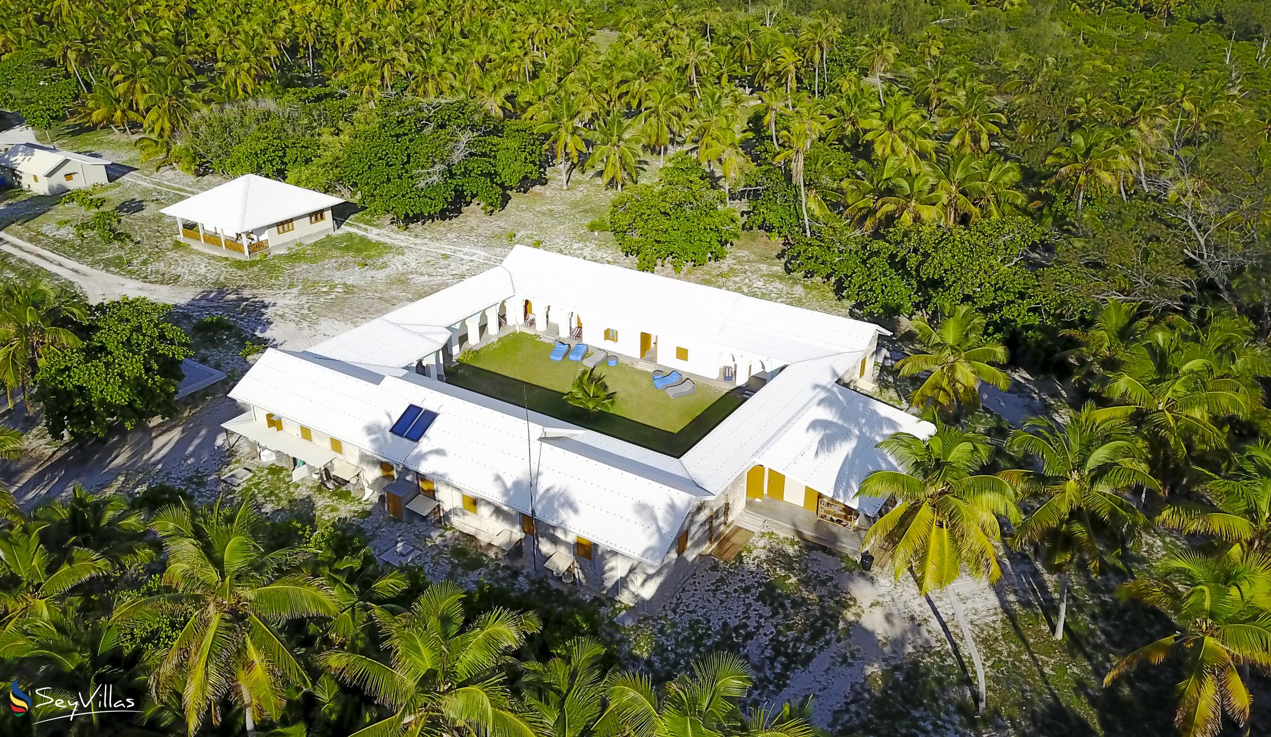Foto 1: Astove Coral House - Aussenbereich - Alphonse Island (Seychellen)
