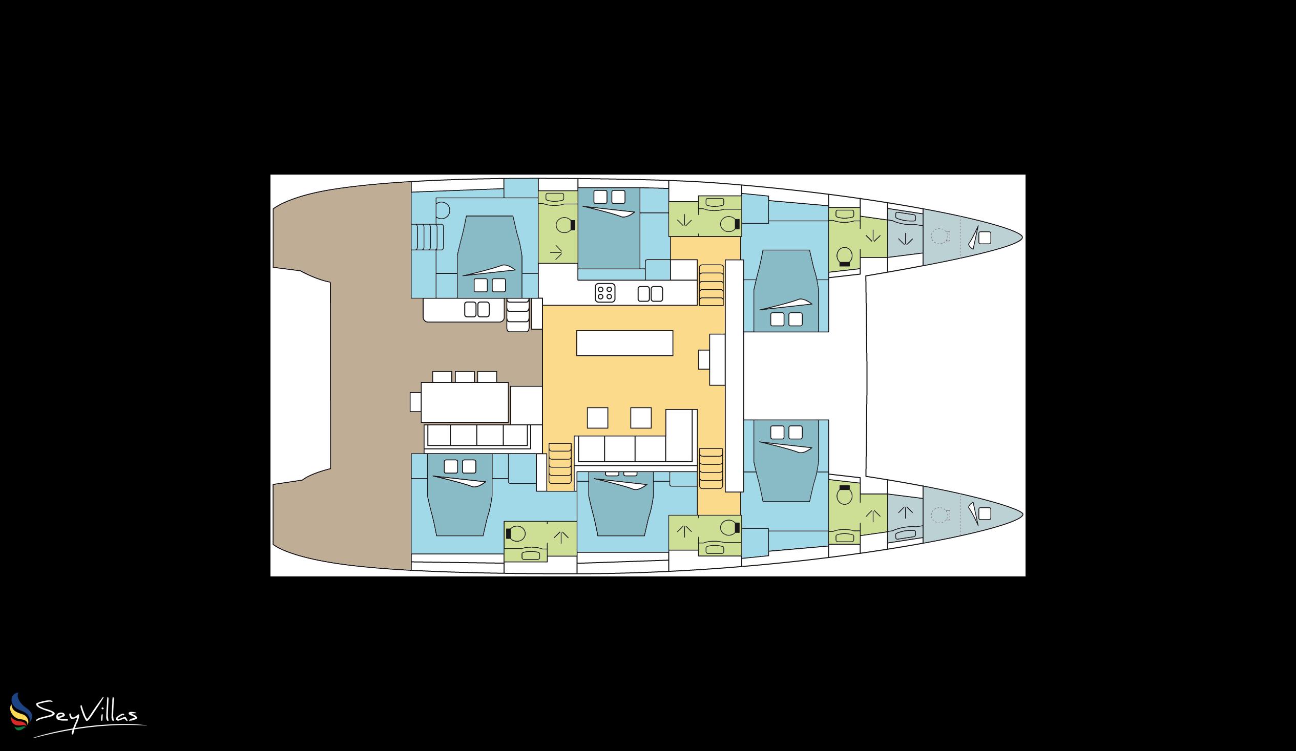 Foto 15: Dream Yacht Praslin Dream Premium - Aussenbereich - Seychellen (Seychellen)