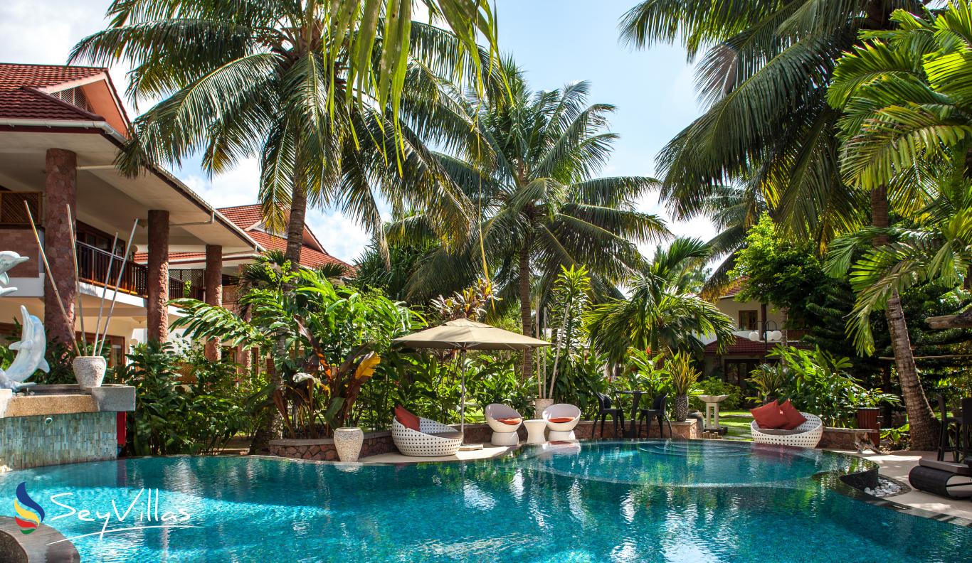 Le Duc de Praslin Hotel Aussenbereich Praslin (Seychellen) Foto 13