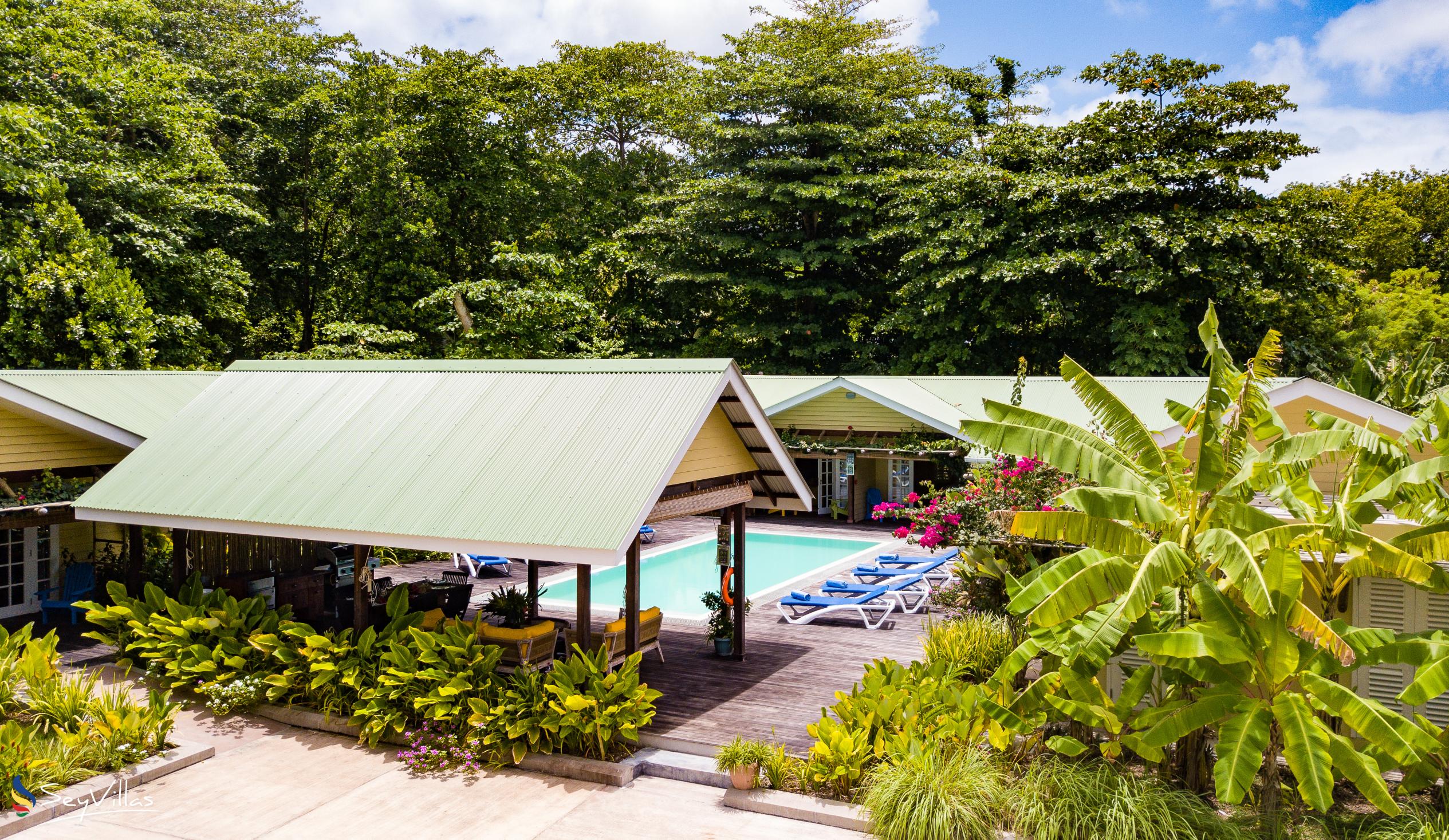 Foto 1: Residence Praslinoise - Aussenbereich - Praslin (Seychellen)
