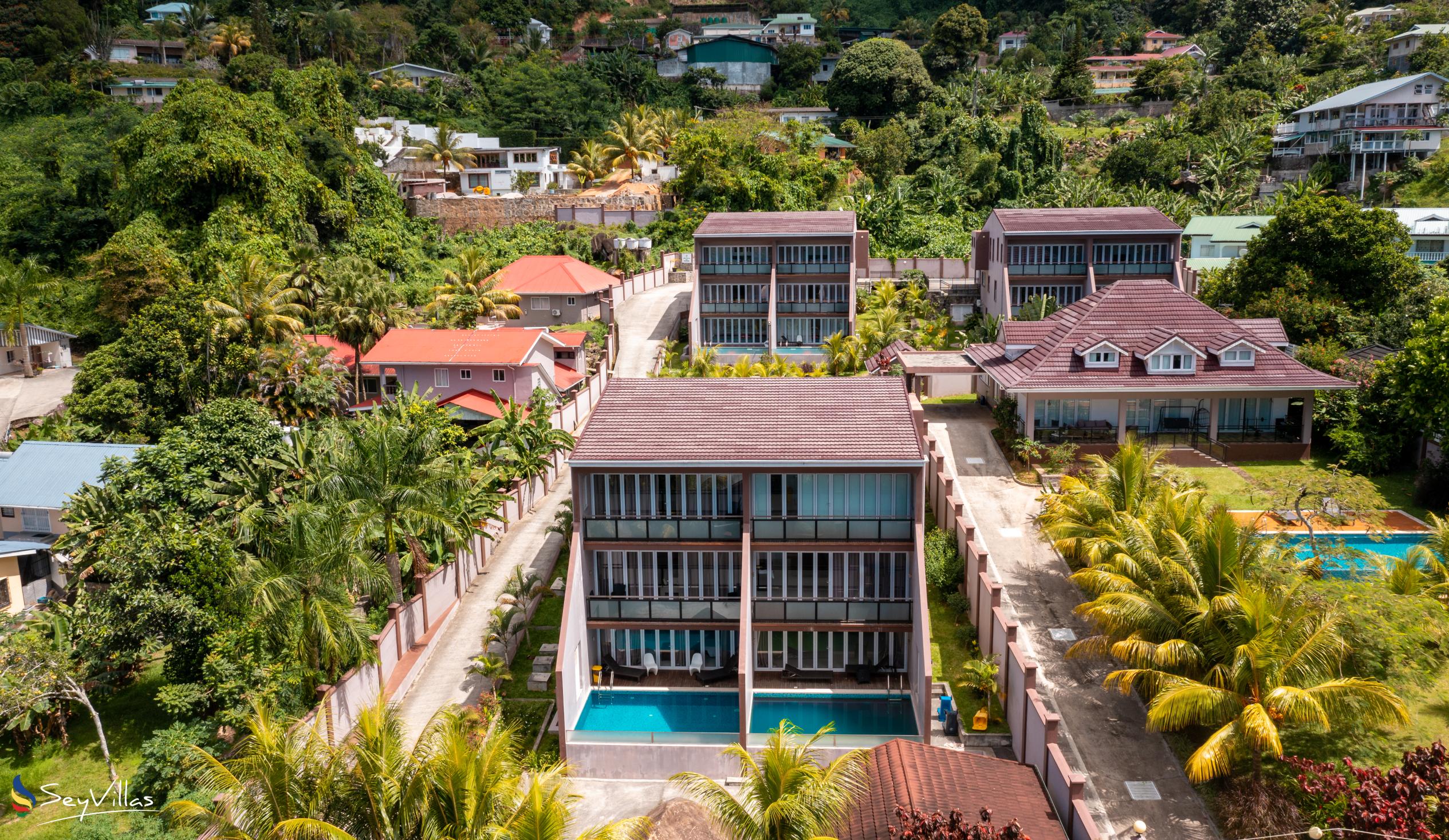 Foto 10: Cliffhanger Villas - Extérieur - Mahé (Seychelles)