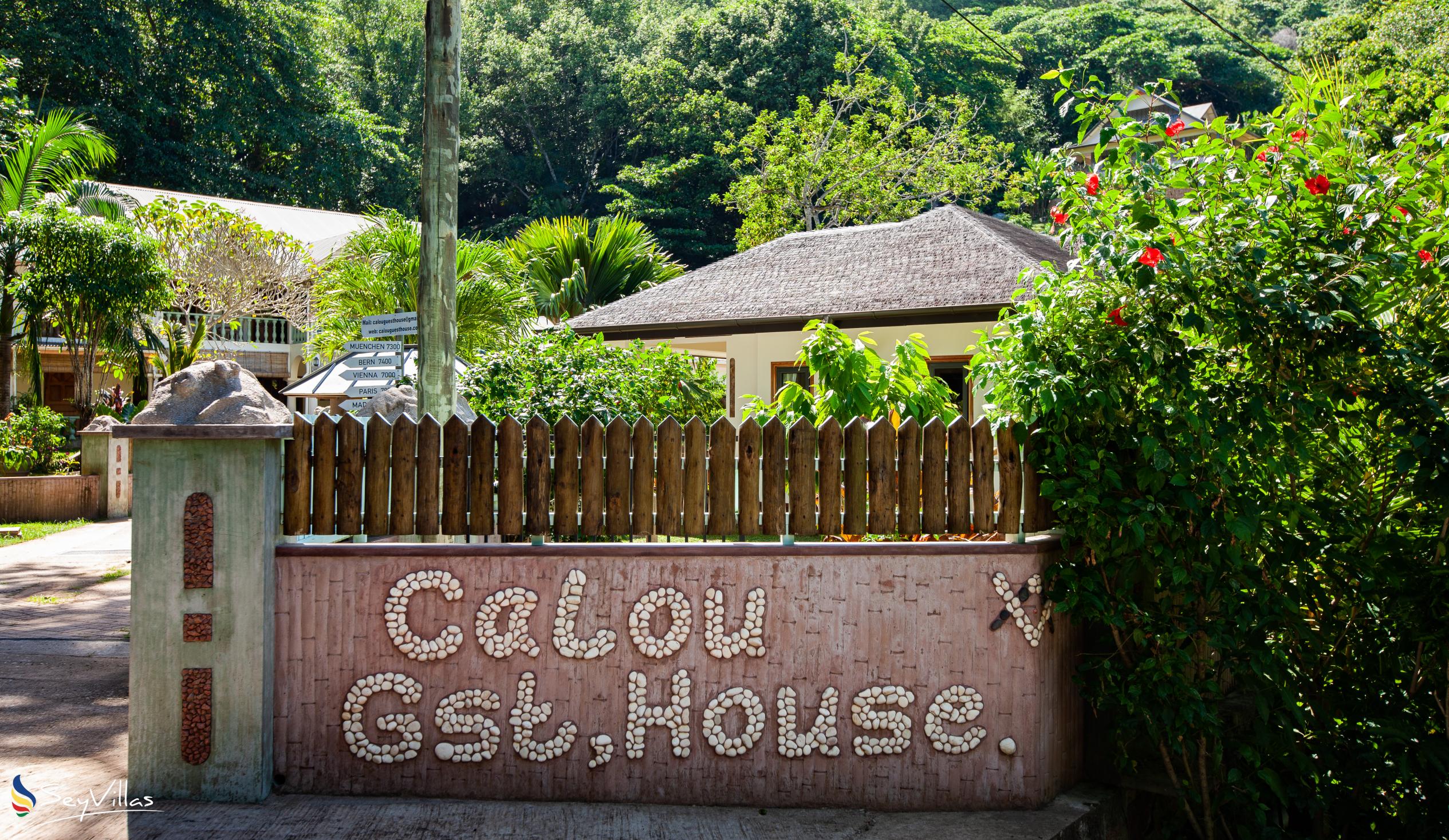 Calou Guesthouse Guesthouse Aussenbereich La Digue (Seychellen