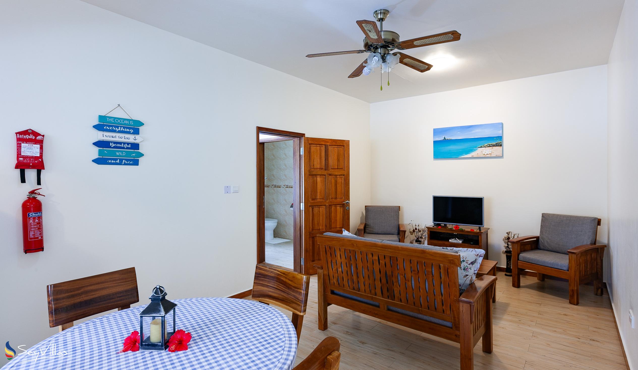 Foto 25: Seashell Beach Villa - Appartamento con balcone e vista sul mare - Praslin (Seychelles)