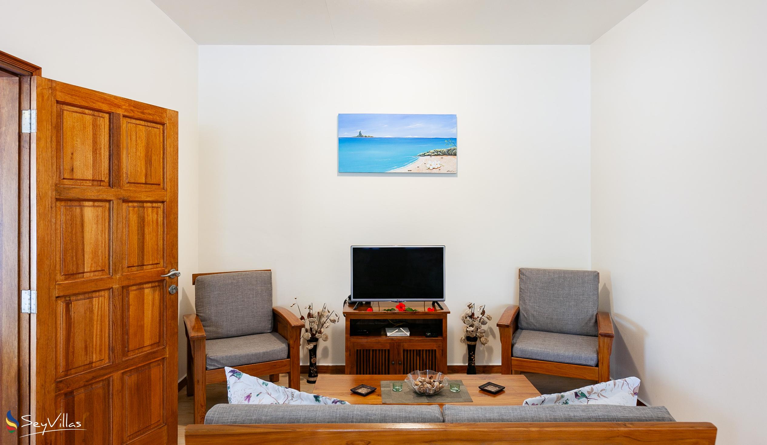 Foto 26: Seashell Beach Villa - Appartement mit Balkon und Meerblick - Praslin (Seychellen)